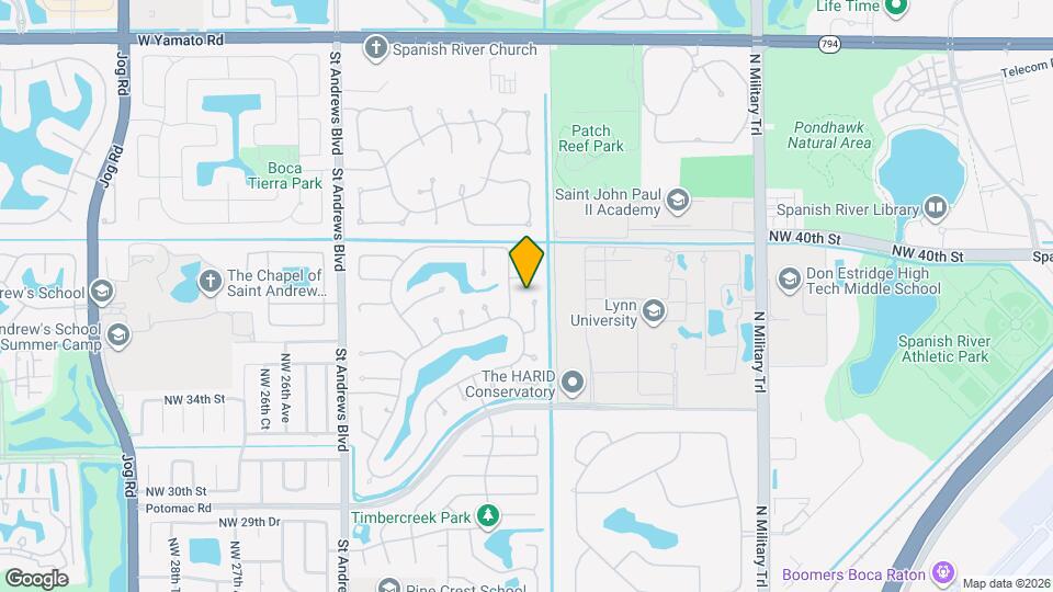 2281 NW 36th St Map and Location Details