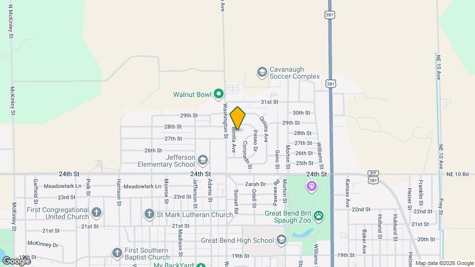 2716 Bonita Ave Map and Location Details