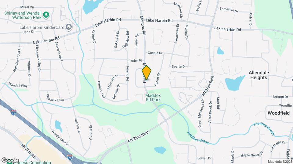 6560 Maddox Rd Map and Location Details