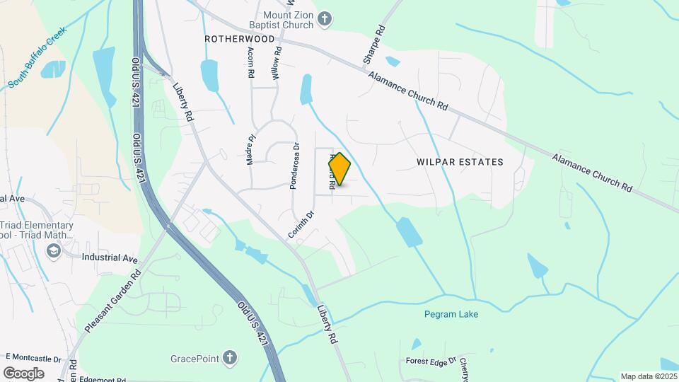 1307 Perga Ct Map and Location Details