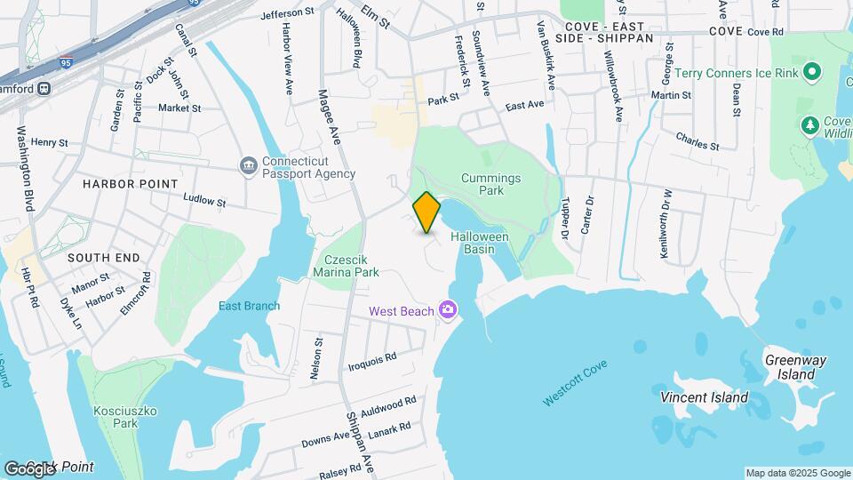 Moorings Apartment Map and Location Details