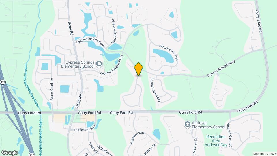 2221 Cypress Trace Cir Map and Location Details