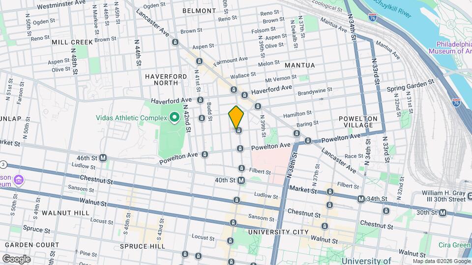 328 N 40th St, Unit Unit 2 Map and Location Details