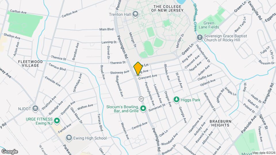 1832 Pennington Rd Mapa y Detalles de la Ubicación