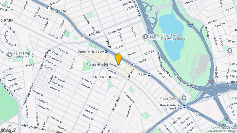 108-02 72nd Ave Map and Location Details