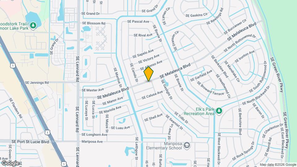 2456 SE Melaleuca Blvd Map and Location Details