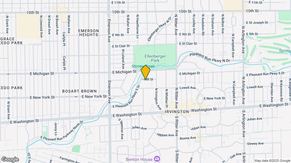 5309 Hill St Map and Location Details