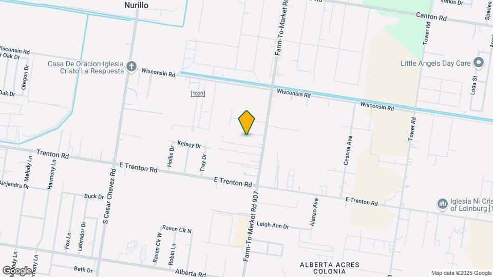 3915 S Alamo Rd Map and Location Details