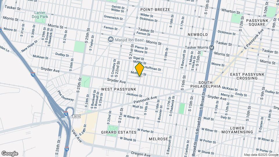 2000 Mercy St Mapa y Detalles de la Ubicación