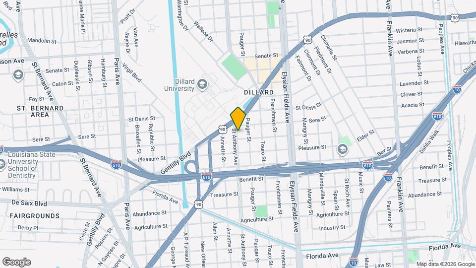 3513 Saint Anthony Ave Map and Location Details