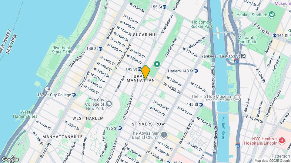 EDGECOMBE AVENUE, New York Map and Location Details