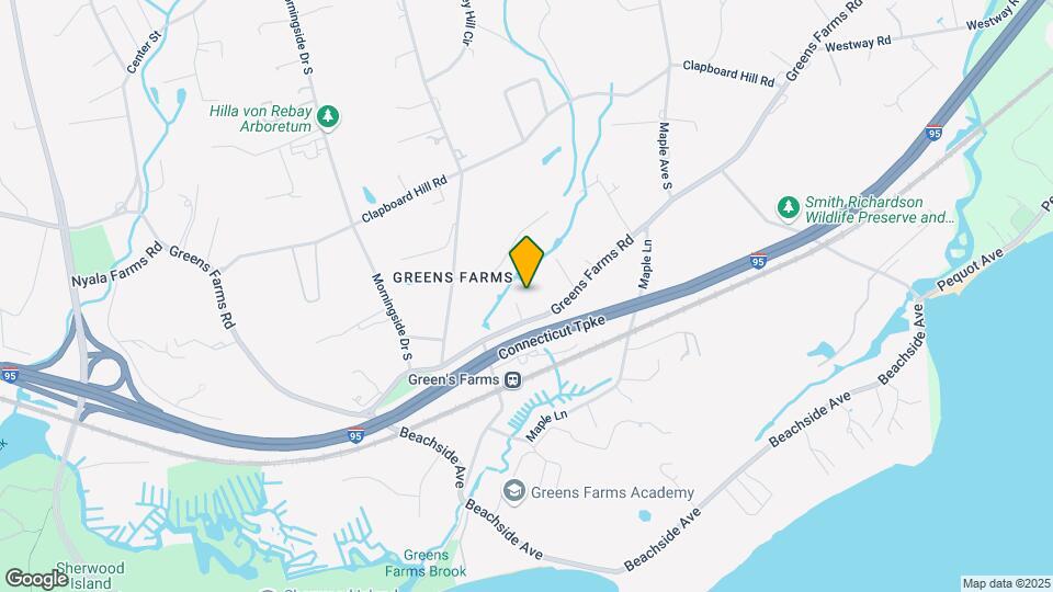 287 Greens Farms Rd Map and Location Details