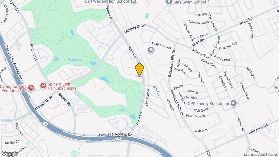 9402 Mariposa Pass Map and Location Details