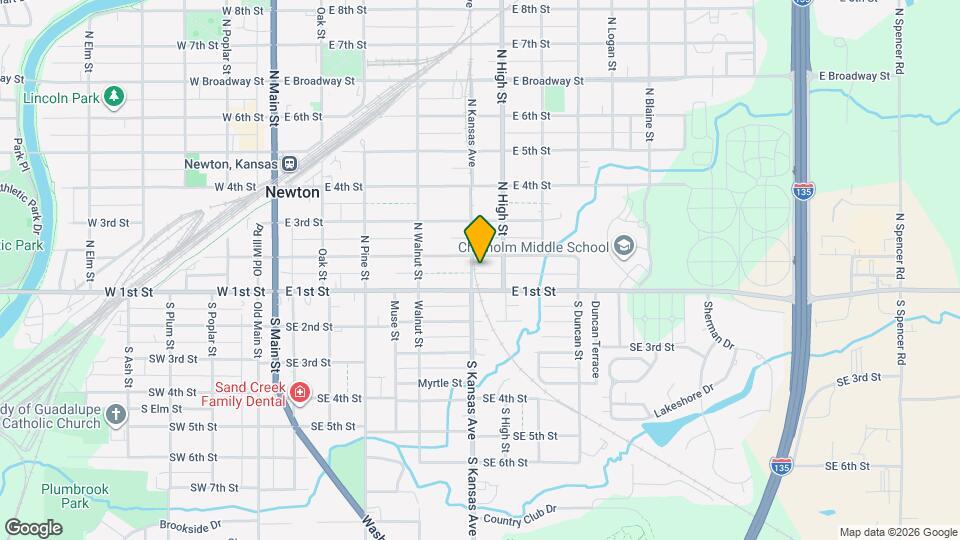 120 N Kansas Ave Map and Location Details