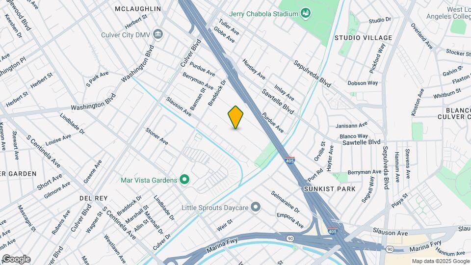 4831 Coolidge Ave Map and Location Details