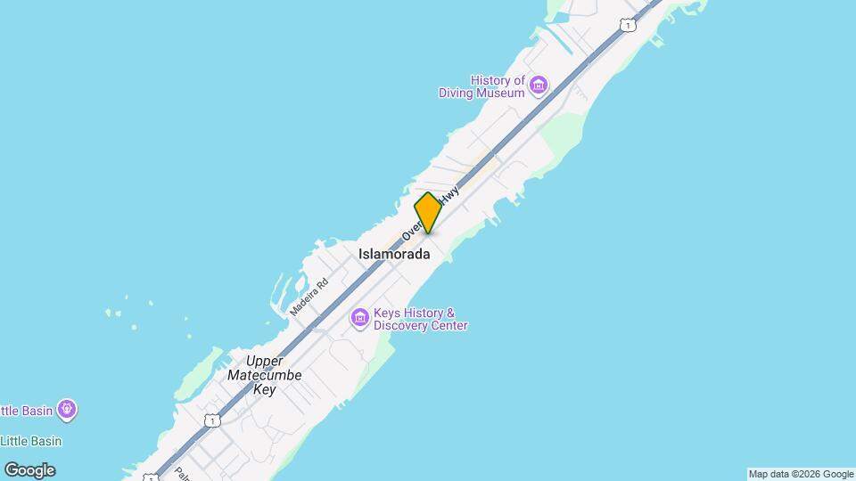 100 N Ocean Ln Map and Location Details