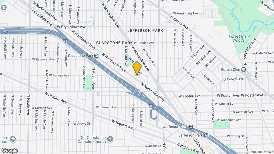 5311 N Northwest Hwy Map and Location Details