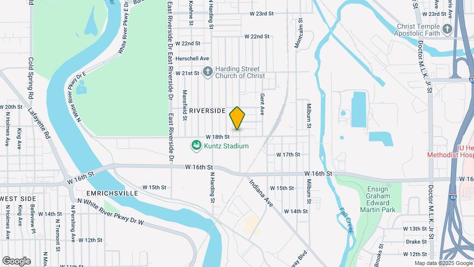 1802 Sugar Grove Ave Map and Location Details