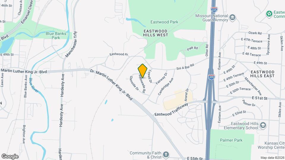 5015 Belmeade Rd Mapa y Detalles de la Ubicación
