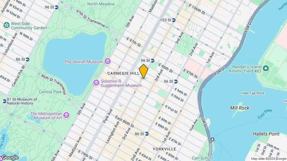 150 E 93rd St Mapa y Detalles de la Ubicación
