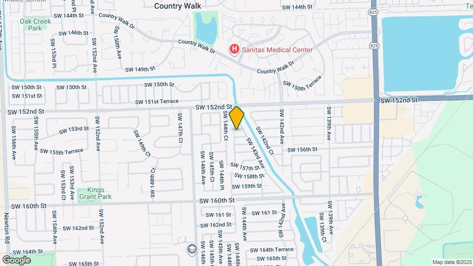 15401 SW 144th Ave Mapa y Detalles de la Ubicación