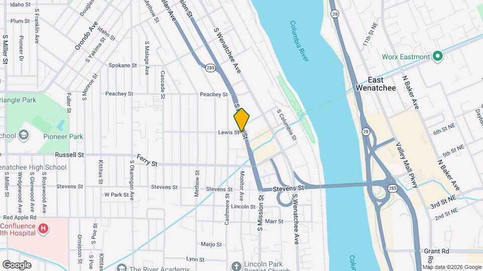 802 S Mission St Map and Location Details