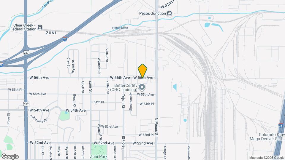 1742 W 56th Ave Map and Location Details