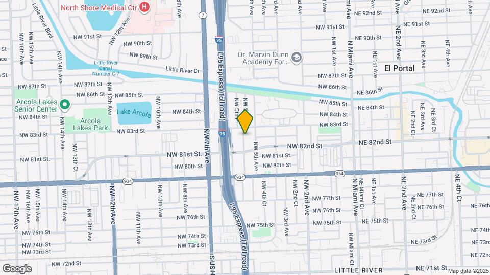 8203 NW 5th Ct Map and Location Details