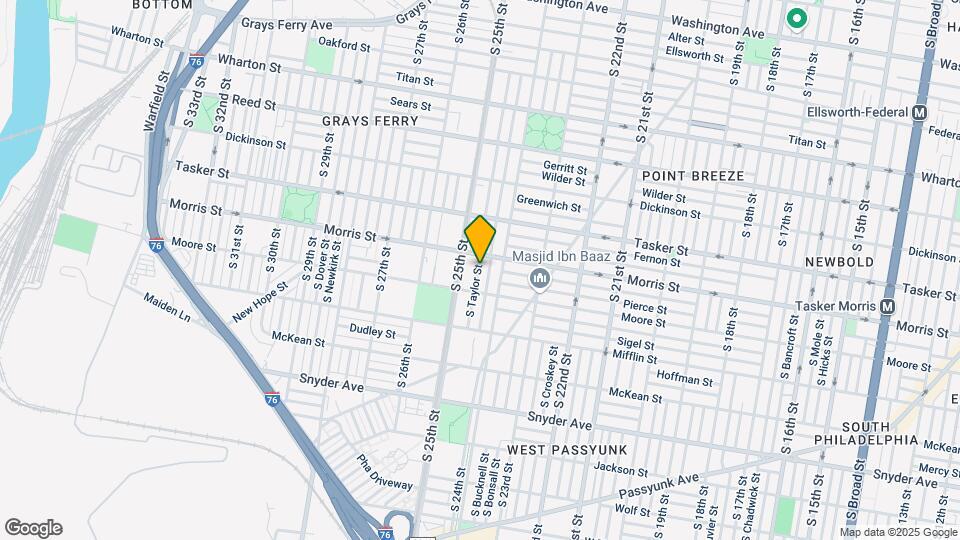 1723 S Taylor St Map and Location Details