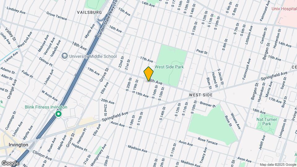 669 S 17th St Map and Location Details