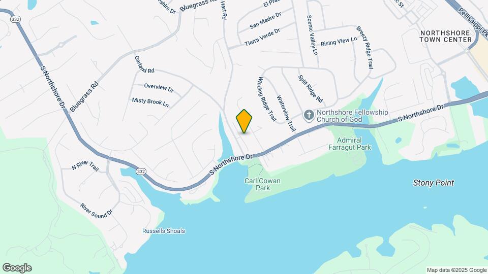 1850 Stone Harbor Way Map and Location Details