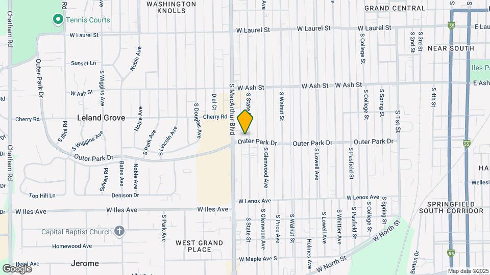2153 S State St Map and Location Details