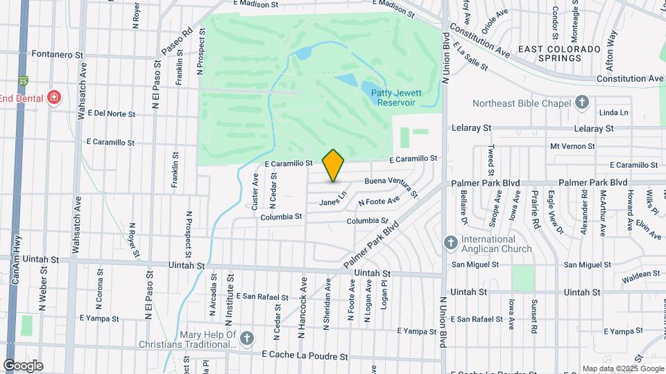 1225 E Buena Ventura St Map and Location Details