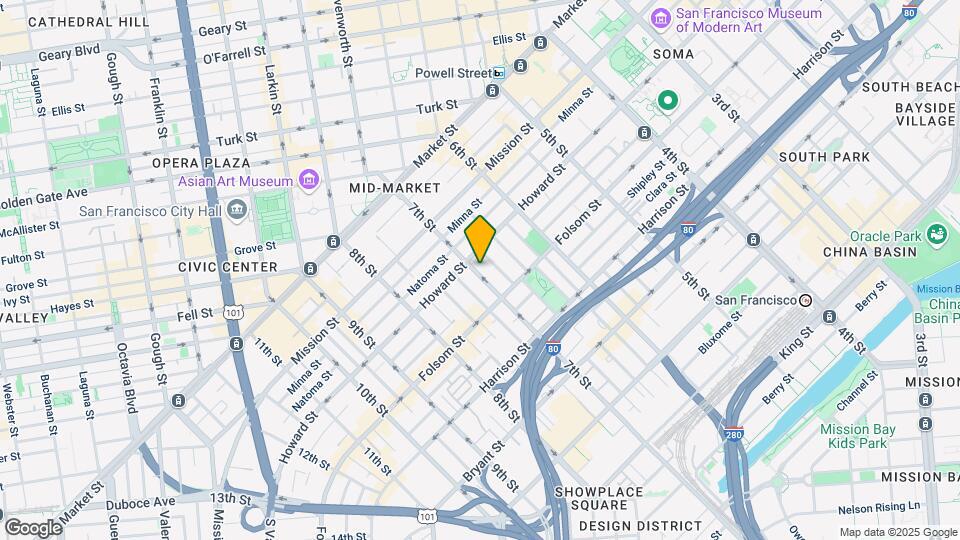 UrbaNests | 221 7th St Residences Mapa y Detalles de la Ubicación