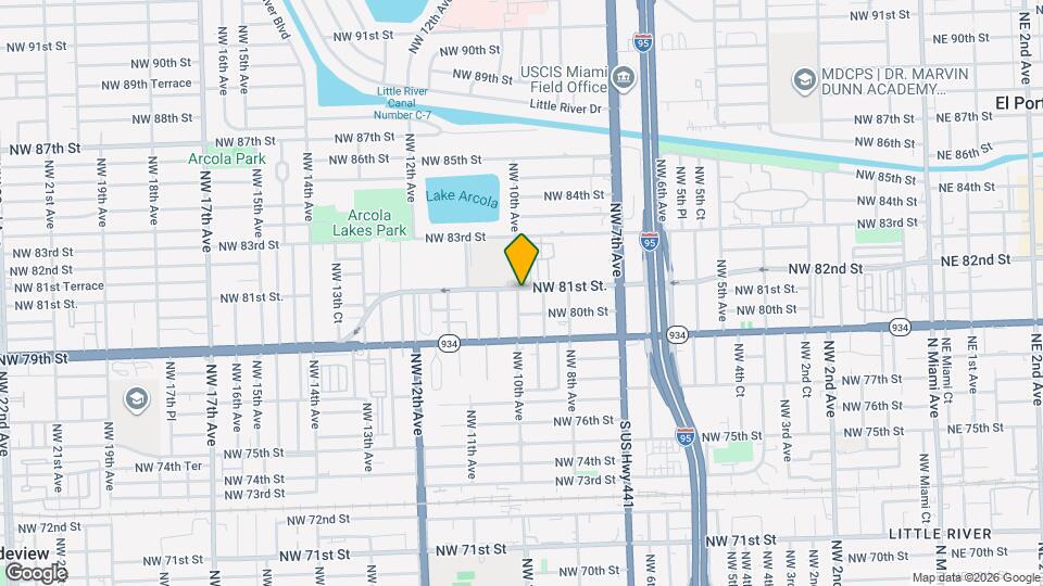 944 NW 81st St. Mapa y Detalles de la Ubicación