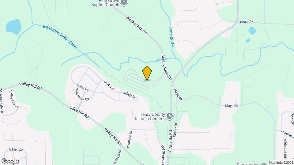 721 Woodall Rd Map and Location Details