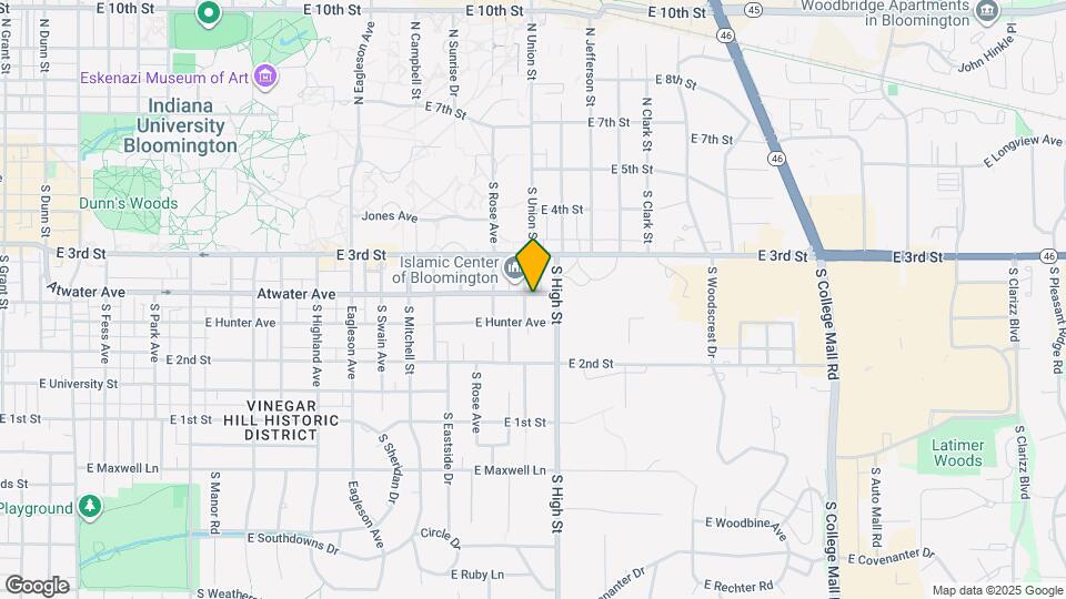 2000 E Atwater Ave Mapa y Detalles de la Ubicación