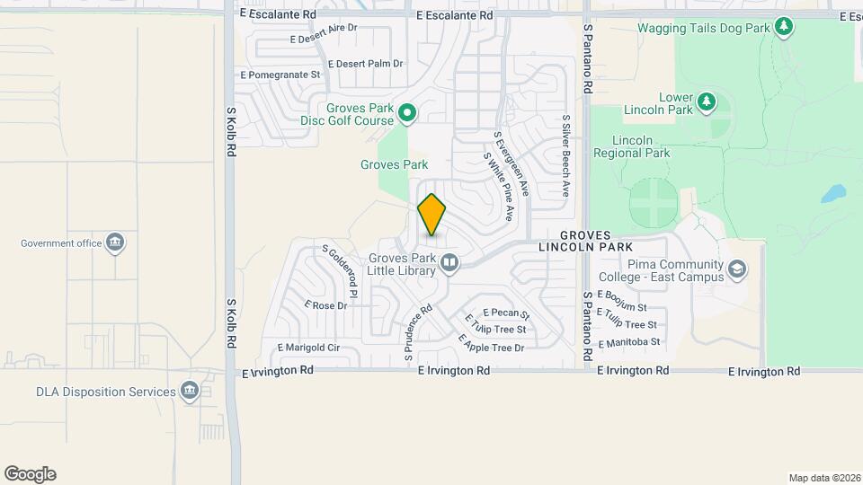 4550 S Lotus Cir Map and Location Details