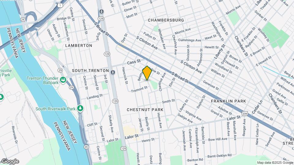 225 Home Ave Map and Location Details