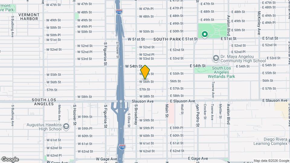 227 W 56th St Mapa y Detalles de la Ubicación