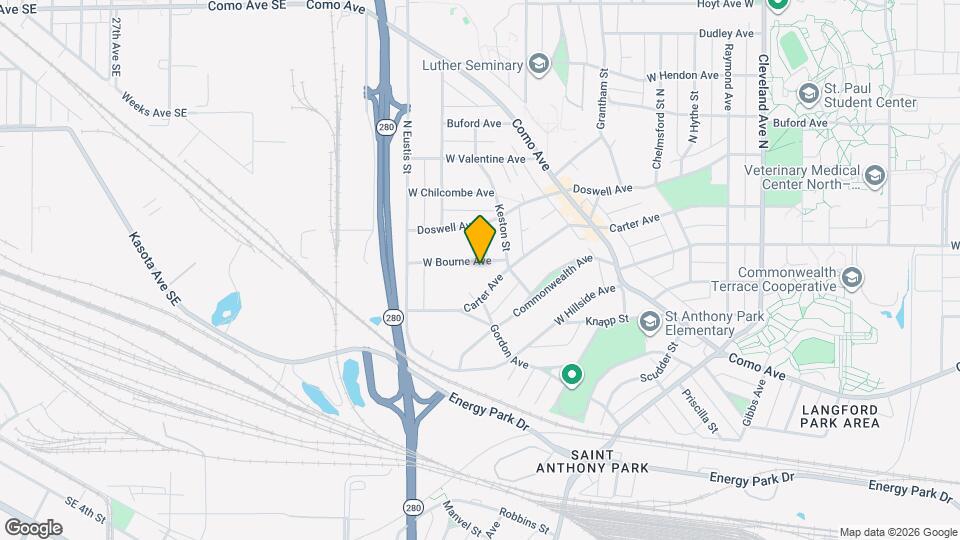 2342 W Bourne Ave Map and Location Details