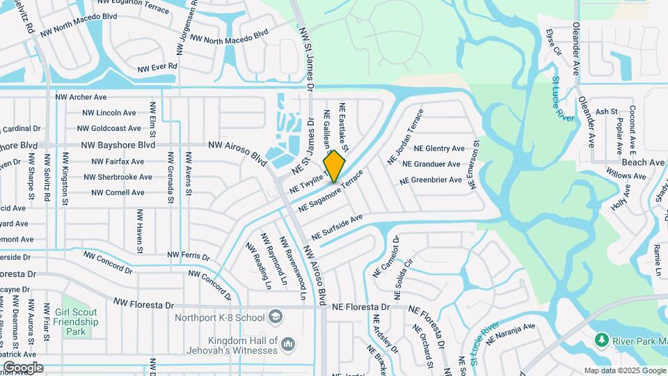 149 NE Sagamore Terrace Map and Location Details