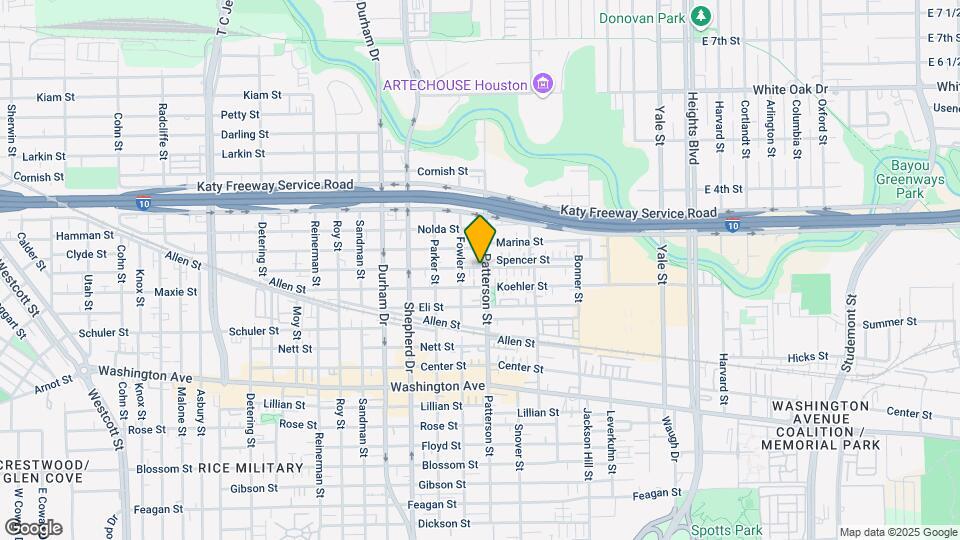 4505 Eigel St Map and Location Details