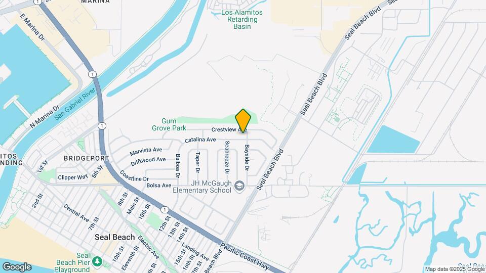 1655 Catalina Ave Map and Location Details
