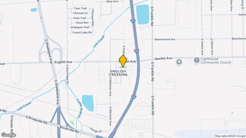 605 Woods Crossing Ln Mapa y Detalles de la Ubicación