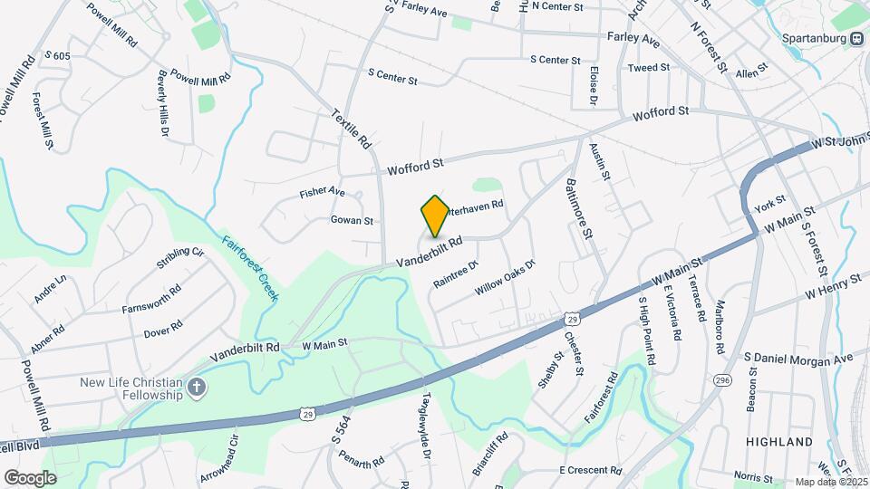 378 Vanderbilt Rd Map and Location Details