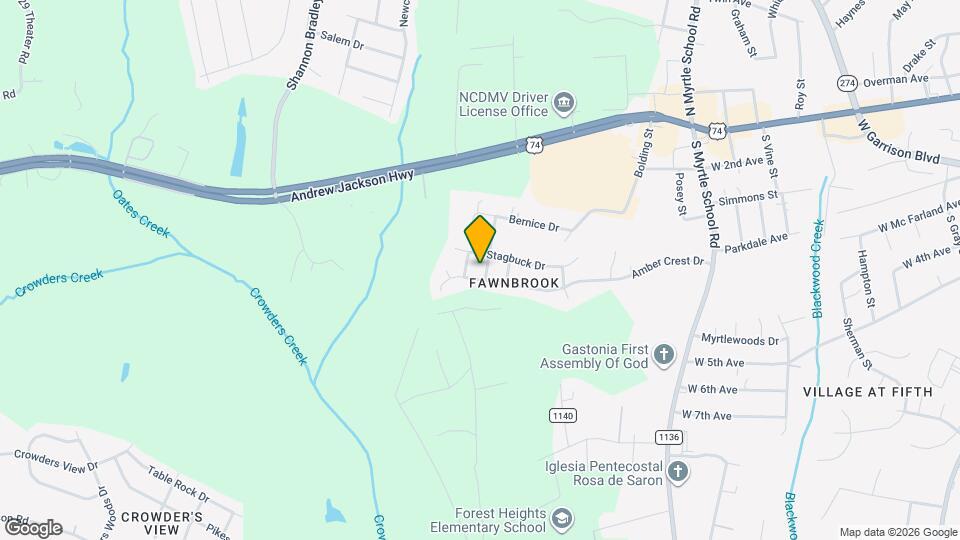 447 Fawnbrook Ln Map and Location Details