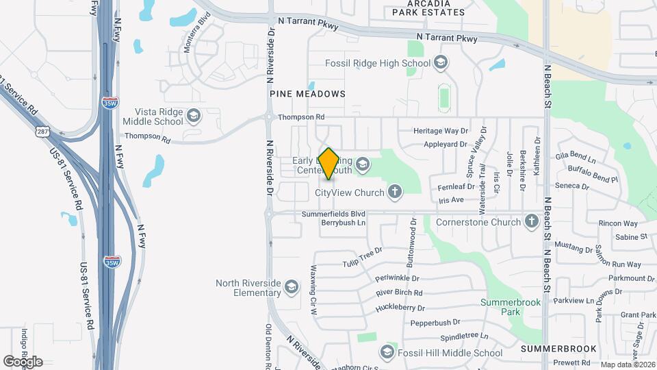 8033 Summer Sun Dr Map and Location Details