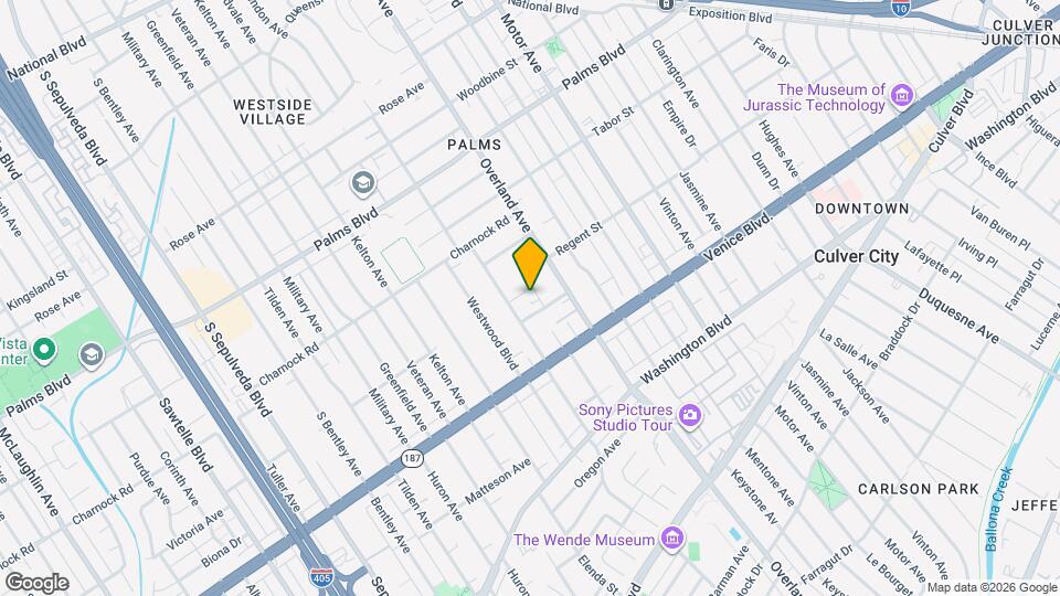 3711 Selby Ave Map and Location Details