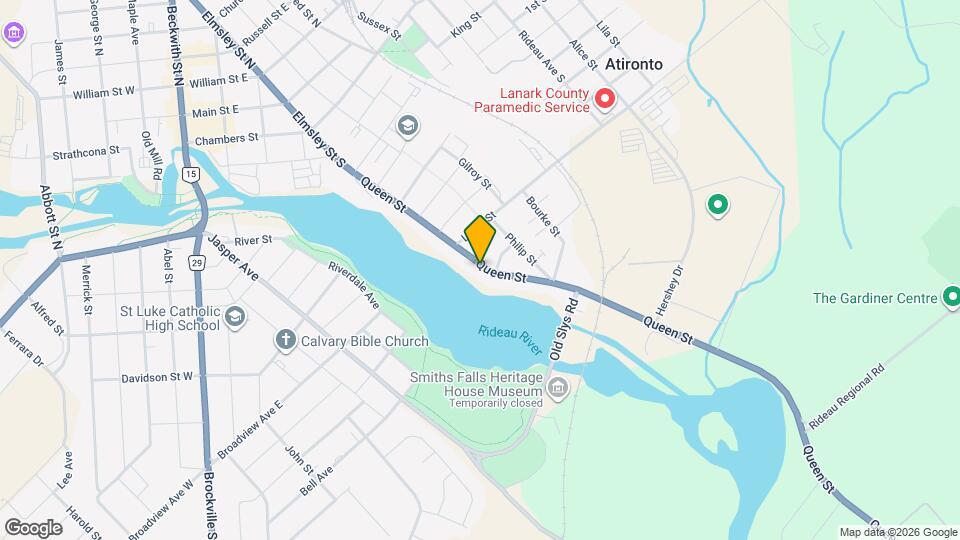 98 Queen St Map and Location Details